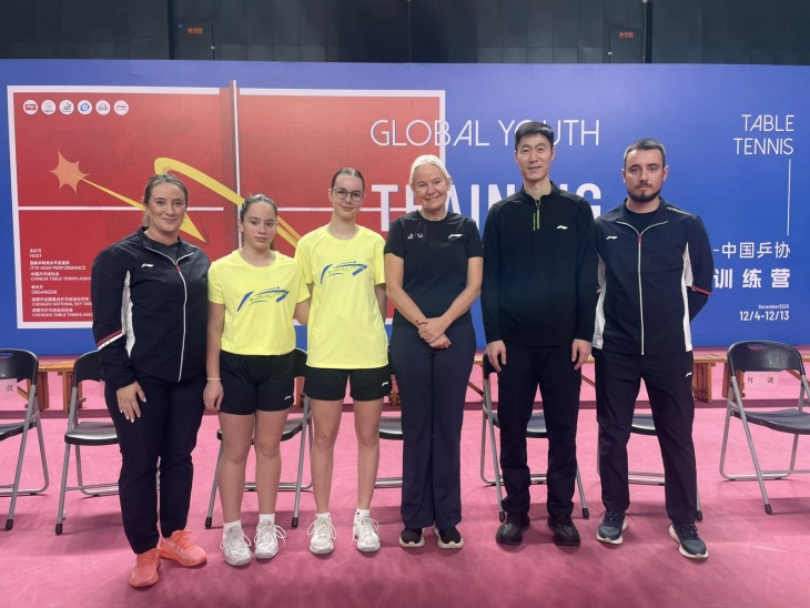 Crnogorci Kina treningkamp 2025