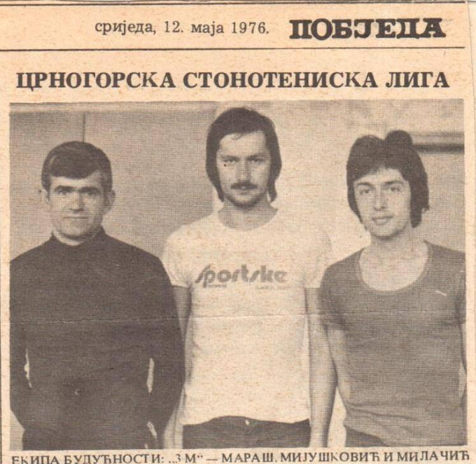 budućnost u medijma 1976