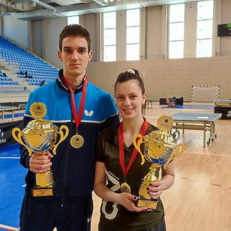 Filip Radović i Ivona Petrić seniorski prvaci Crne Gore