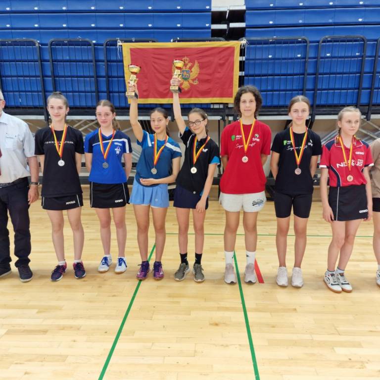 Tri zlata za Suzanu Milošević na juniorskom prvenstvu CG